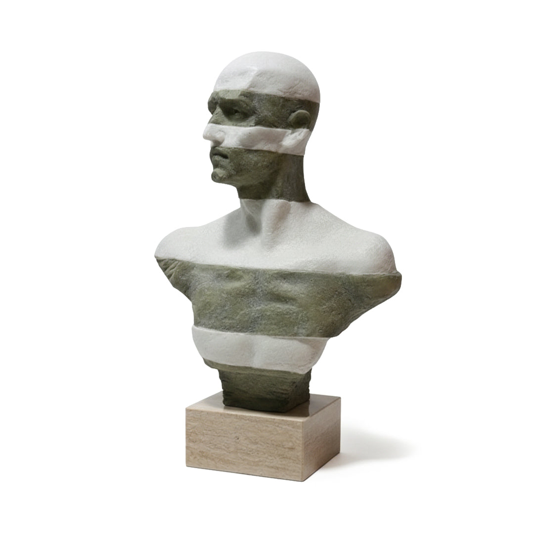 Male Bust Ornament TR-0217 - Home Decor Figurines - ebarza Furniture UAE | Shop Modern Furniture in Abu Dhabi & Dubai - مفروشات ايبازرا في الامارات | تسوق اثاث عصري وديكورات مميزة في دبي وابوظبي
