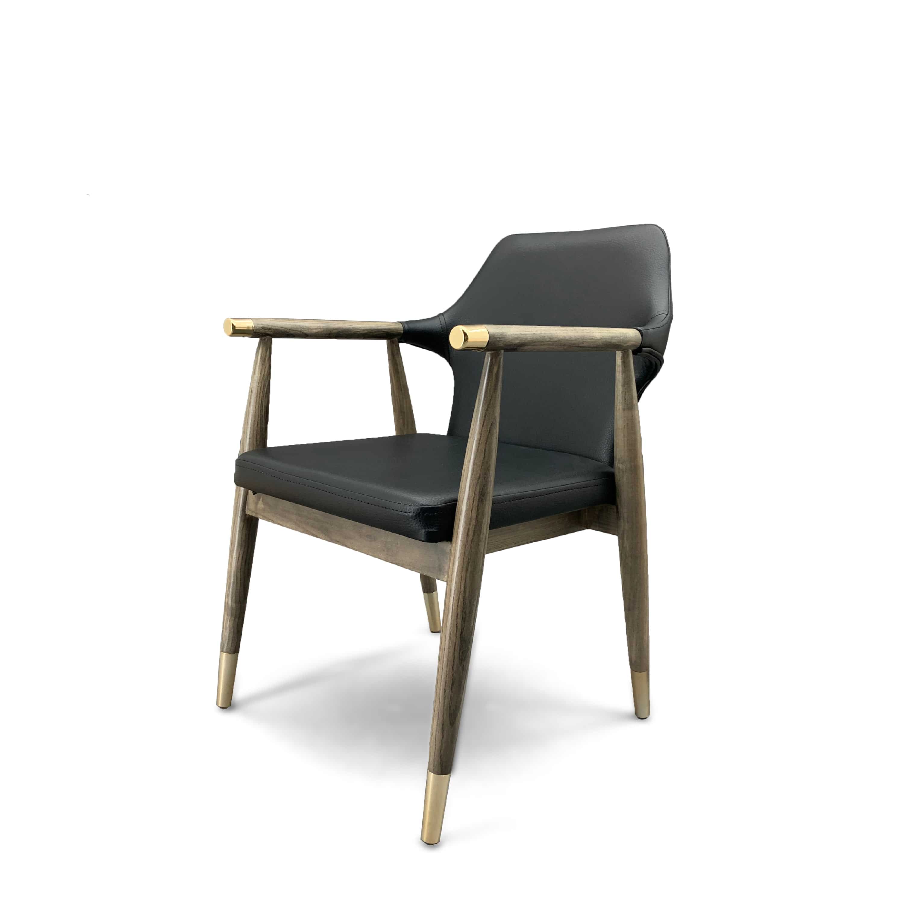 Malibu Chair  Mal001(0705-Walnut) -  Chairs | كرسي ماليبو - ebarza Furniture UAE | Shop Modern Furniture in Abu Dhabi & Dubai - مفروشات ايبازرا في الامارات | تسوق اثاث عصري وديكورات مميزة في دبي وابوظبي
