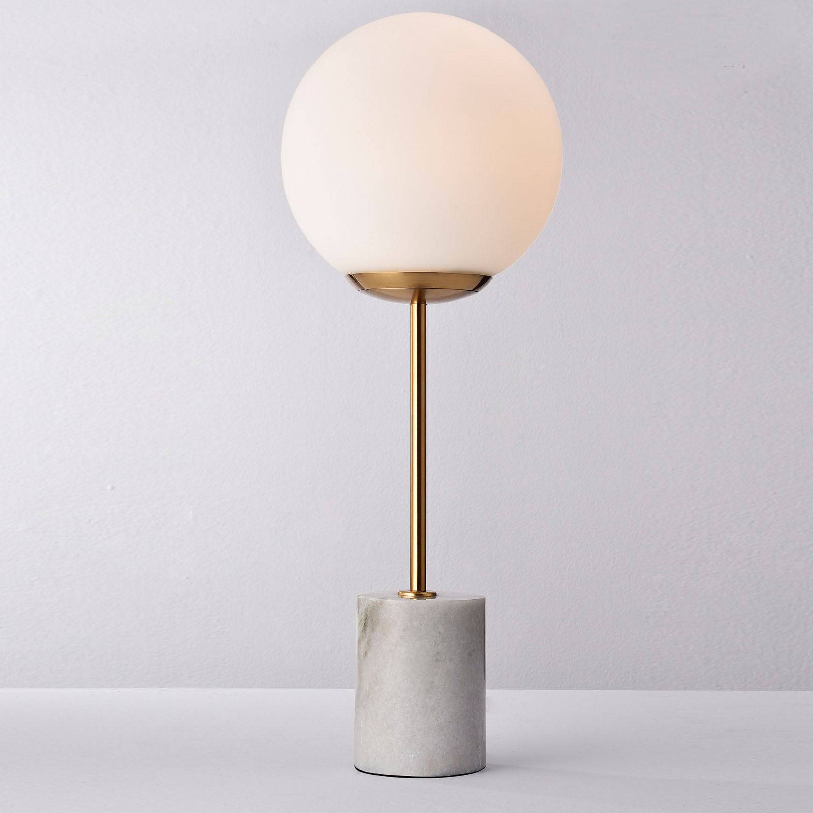 Marble Table Lamp Cy-Dd-558-2580-T1 Cl1139 - Desk\table Lamps - ebarza Furniture UAE | Shop Modern Furniture in Abu Dhabi & Dubai - مفروشات ايبازرا في الامارات | تسوق اثاث عصري وديكورات مميزة في دبي وابوظبي