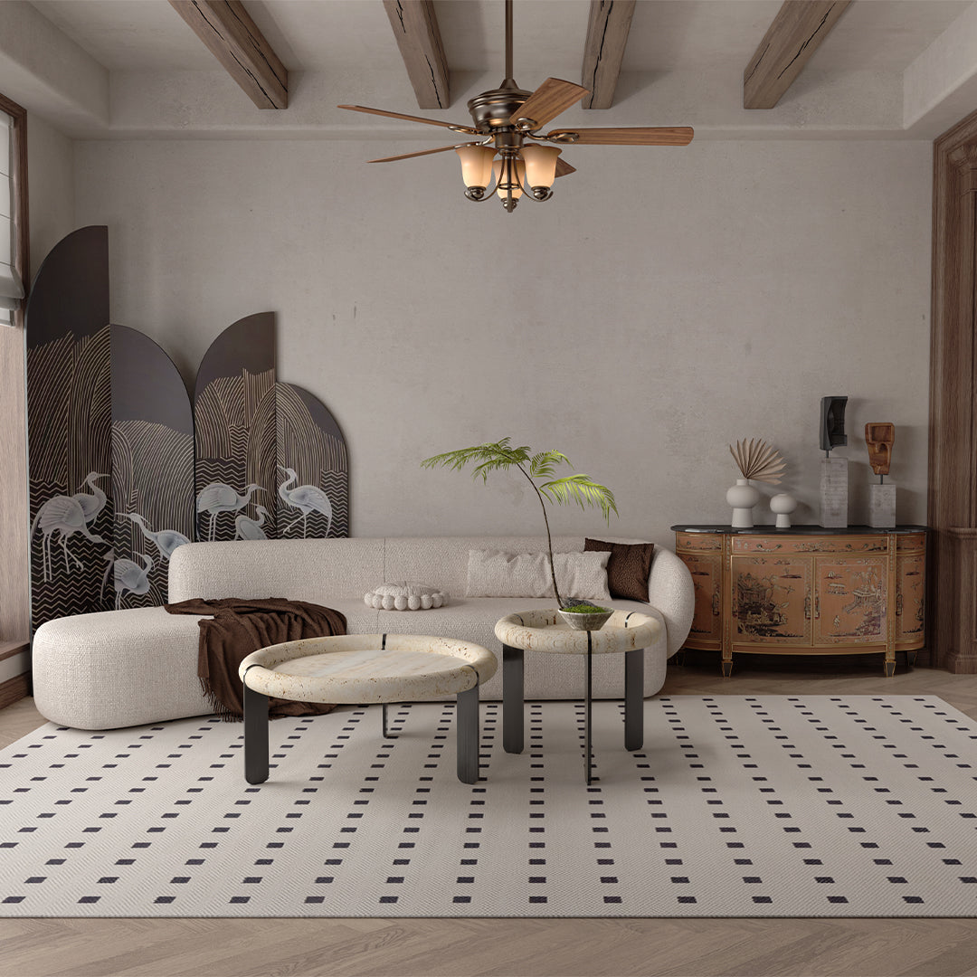 Marseille Travertine Center Table - EB04B - Coffee tables - ebarza Furniture UAE | Shop Modern Furniture in Abu Dhabi & Dubai - مفروشات ايبازرا في الامارات | تسوق اثاث عصري وديكورات مميزة في دبي وابوظبي