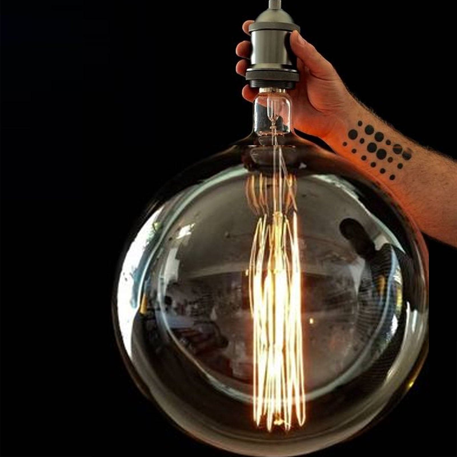 Mega E27 Vintage Bulb G300 - Bulbs - ebarza Furniture UAE | Shop Modern Furniture in Abu Dhabi & Dubai - مفروشات ايبازرا في الامارات | تسوق اثاث عصري وديكورات مميزة في دبي وابوظبي