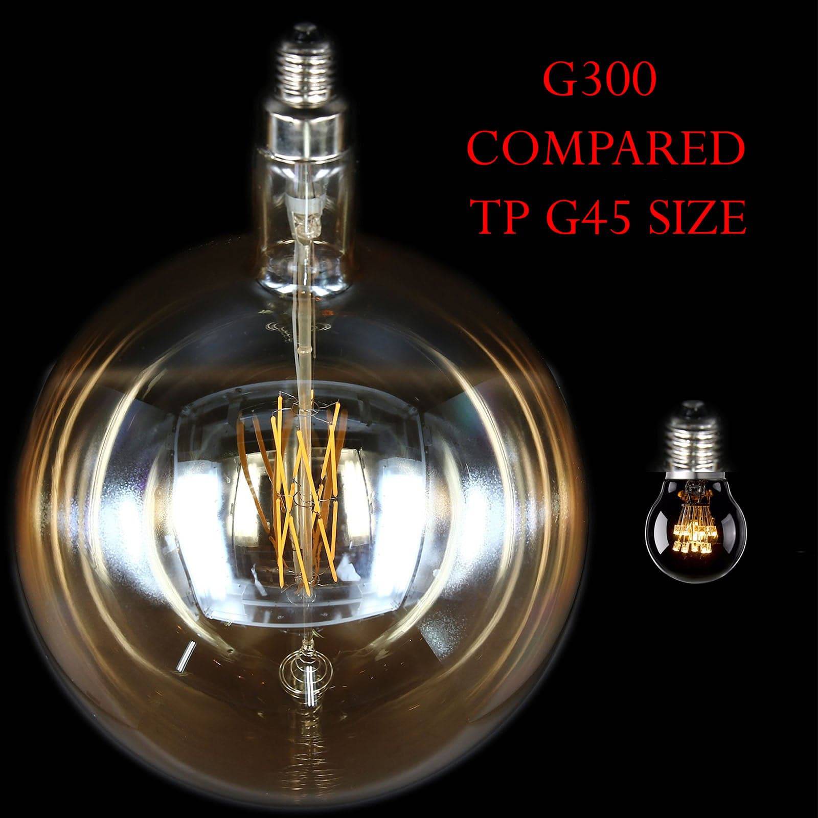 Mega E27 Vintage Bulb G300 - Bulbs - ebarza Furniture UAE | Shop Modern Furniture in Abu Dhabi & Dubai - مفروشات ايبازرا في الامارات | تسوق اثاث عصري وديكورات مميزة في دبي وابوظبي