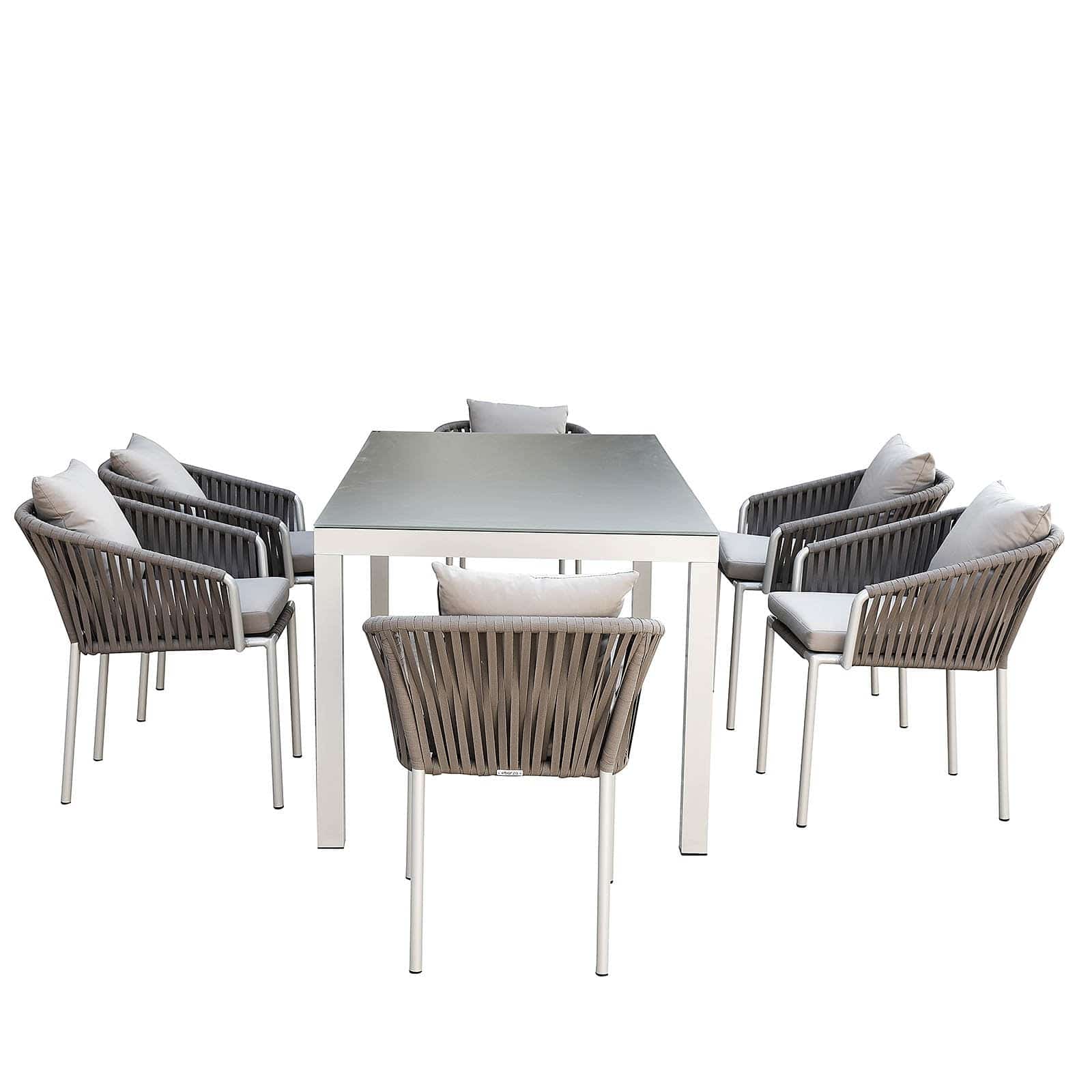 Mensa Outdoor Dining Table 10030101-D - Outdoor Tables - ebarza Furniture UAE | Shop Modern Furniture in Abu Dhabi & Dubai - مفروشات ايبازرا في الامارات | تسوق اثاث عصري وديكورات مميزة في دبي وابوظبي