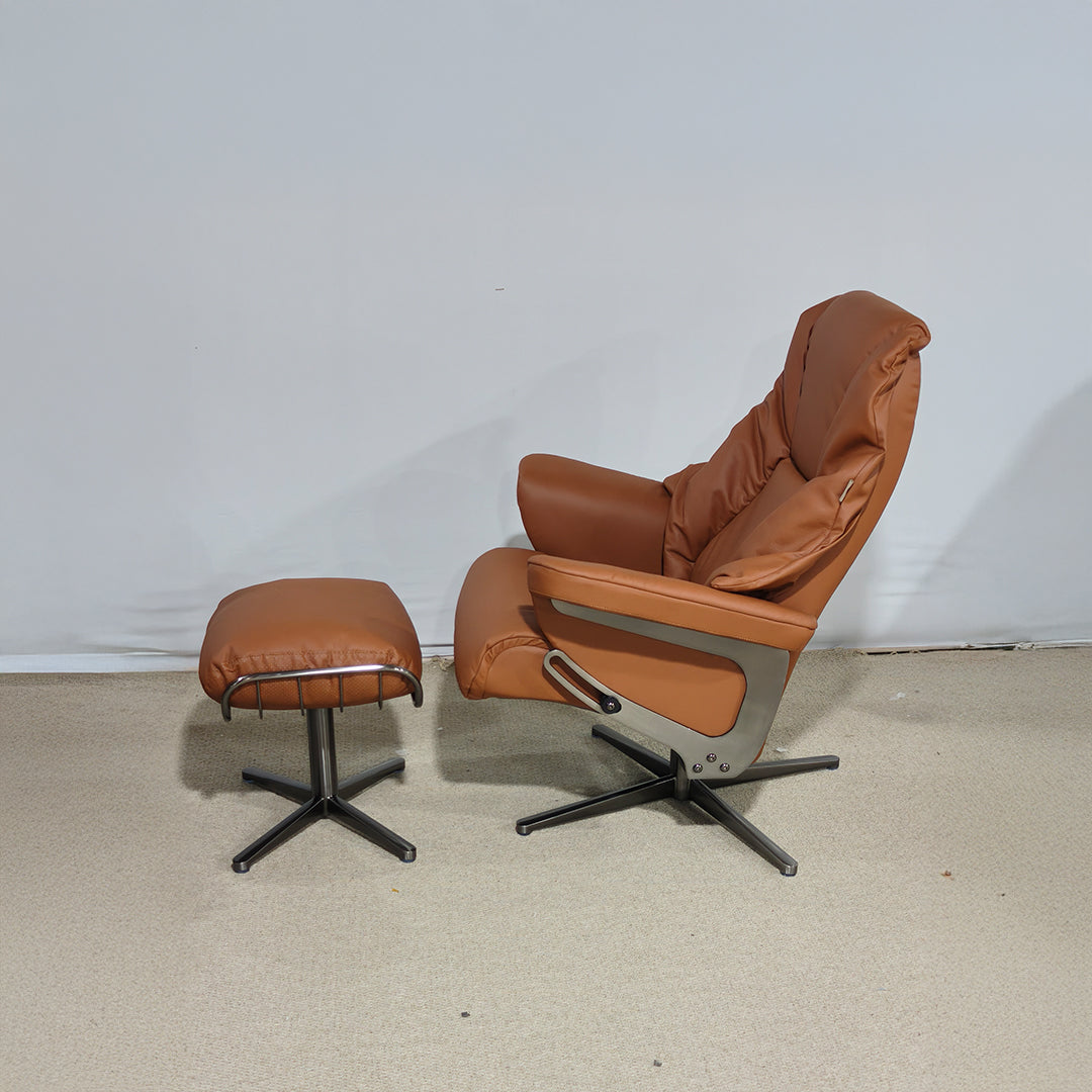 Meridian Lounge Chair with Ottoman F-2286C - Lounge Chairs - ebarza Furniture UAE | Shop Modern Furniture in Abu Dhabi & Dubai - مفروشات ايبازرا في الامارات | تسوق اثاث عصري وديكورات مميزة في دبي وابوظبي