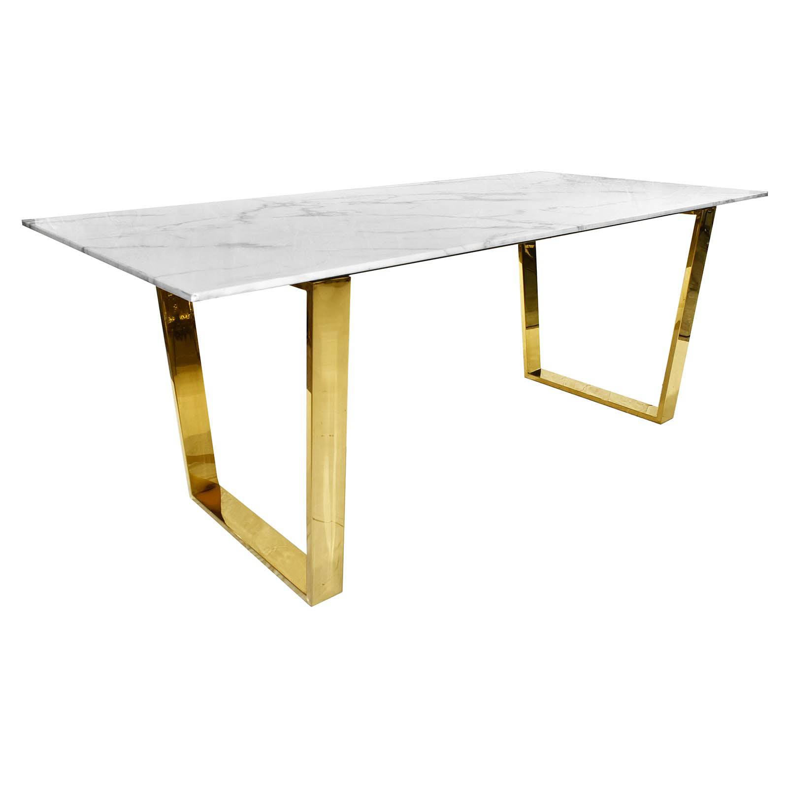 Messina Dining Table Tg-152 - Dining Tables - ebarza Furniture UAE | Shop Modern Furniture in Abu Dhabi & Dubai - مفروشات ايبازرا في الامارات | تسوق اثاث عصري وديكورات مميزة في دبي وابوظبي