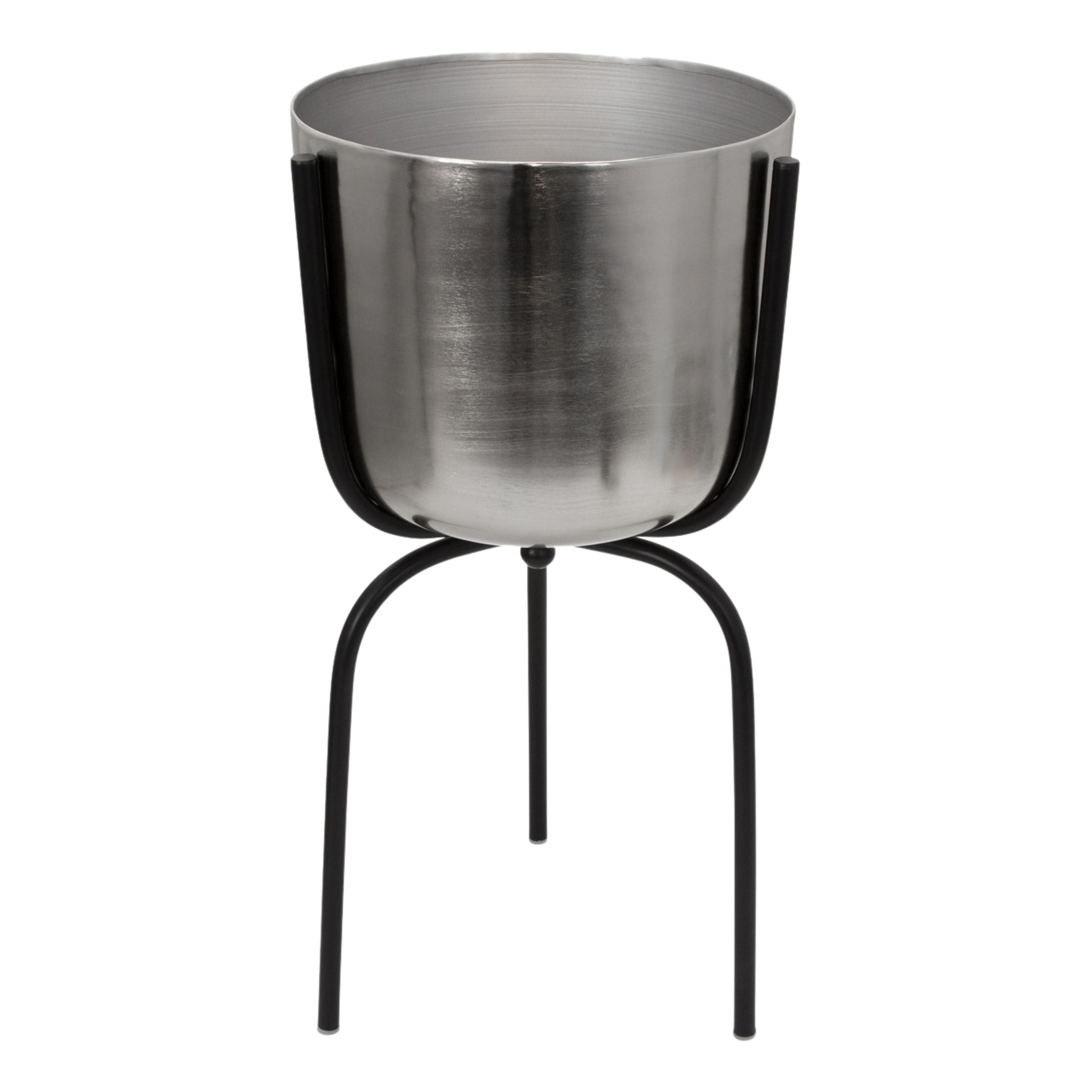 Metal Planter On Tripod 15159-02 - Planter Boxes - ebarza Furniture UAE | Shop Modern Furniture in Abu Dhabi & Dubai - مفروشات ايبازرا في الامارات | تسوق اثاث عصري وديكورات مميزة في دبي وابوظبي