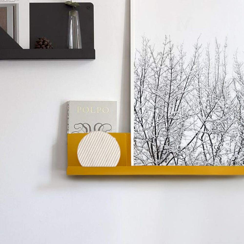 Mid Century Classic Wall Shelf Ch-038-Ginger - Shelves - ebarza Furniture UAE | Shop Modern Furniture in Abu Dhabi & Dubai - مفروشات ايبازرا في الامارات | تسوق اثاث عصري وديكورات مميزة في دبي وابوظبي