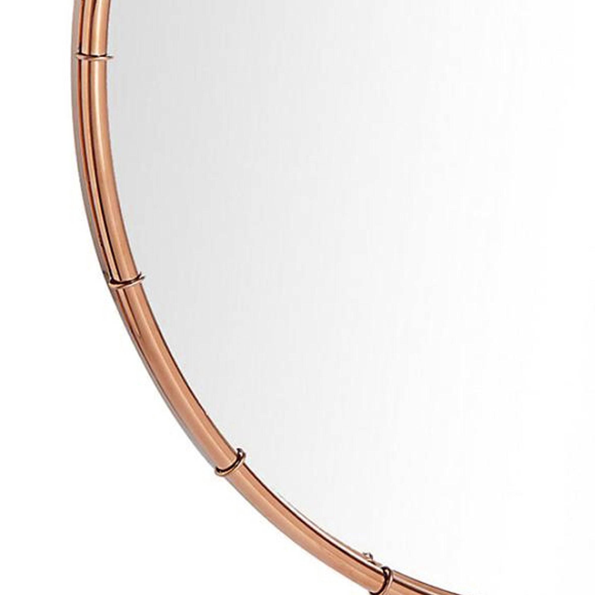 Mid Century French Style Mirror Oa-5910-Rg - Mirrors - ebarza Furniture UAE | Shop Modern Furniture in Abu Dhabi & Dubai - مفروشات ايبازرا في الامارات | تسوق اثاث عصري وديكورات مميزة في دبي وابوظبي