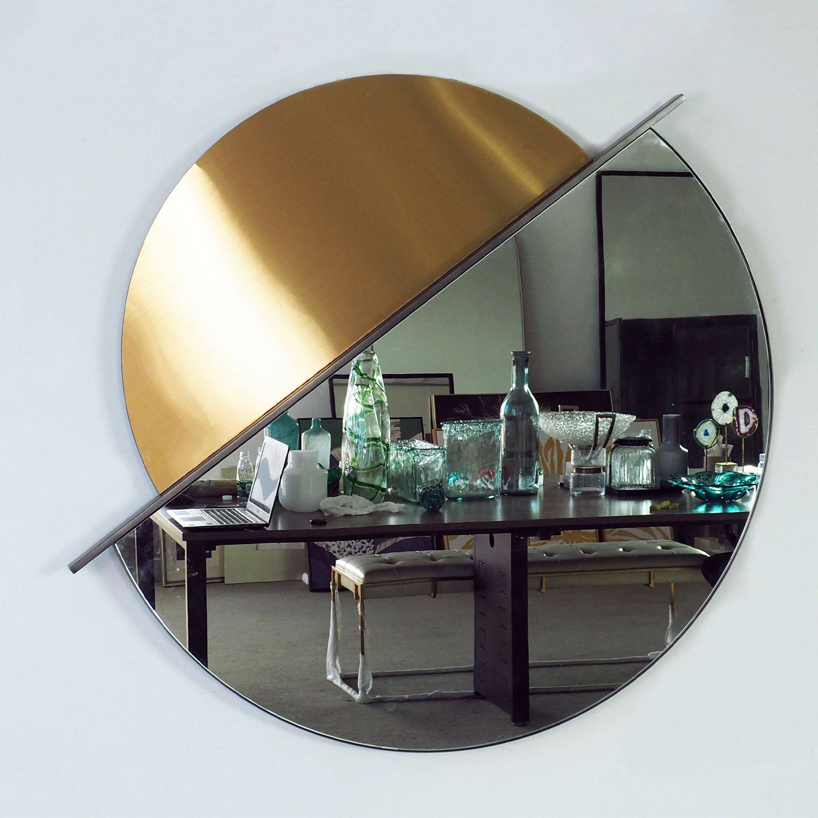 Buy Mid Century Mirror Oa8003 ebarza Modern Furniture in Abu Dhabi