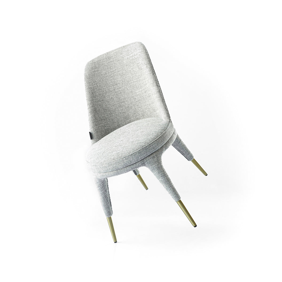 Milan Dining Chair BC691 by BEACON, modern chair with sleek design and cushioned seat in a stylish dining room setting