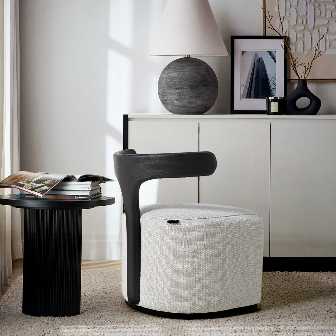 BEACON Minoti Dining Chair PS-A146 with wooden legs and upholstered seat, modern design for dining rooms.