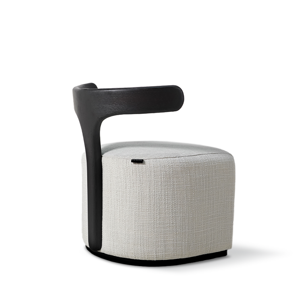 Minoti dining chair PS-A146 by BEACON, featuring a modern wooden design with a cushioned seat and sleek legs.