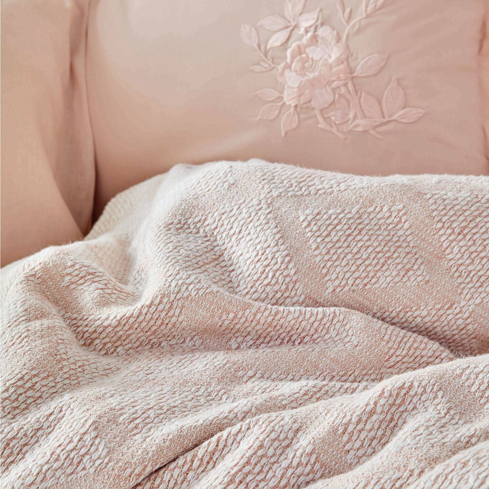 Miracle Blush Bedding Set 200.16.01.0052 - Bedding - ebarza Furniture UAE | Shop Modern Furniture in Abu Dhabi & Dubai - مفروشات ايبازرا في الامارات | تسوق اثاث عصري وديكورات مميزة في دبي وابوظبي