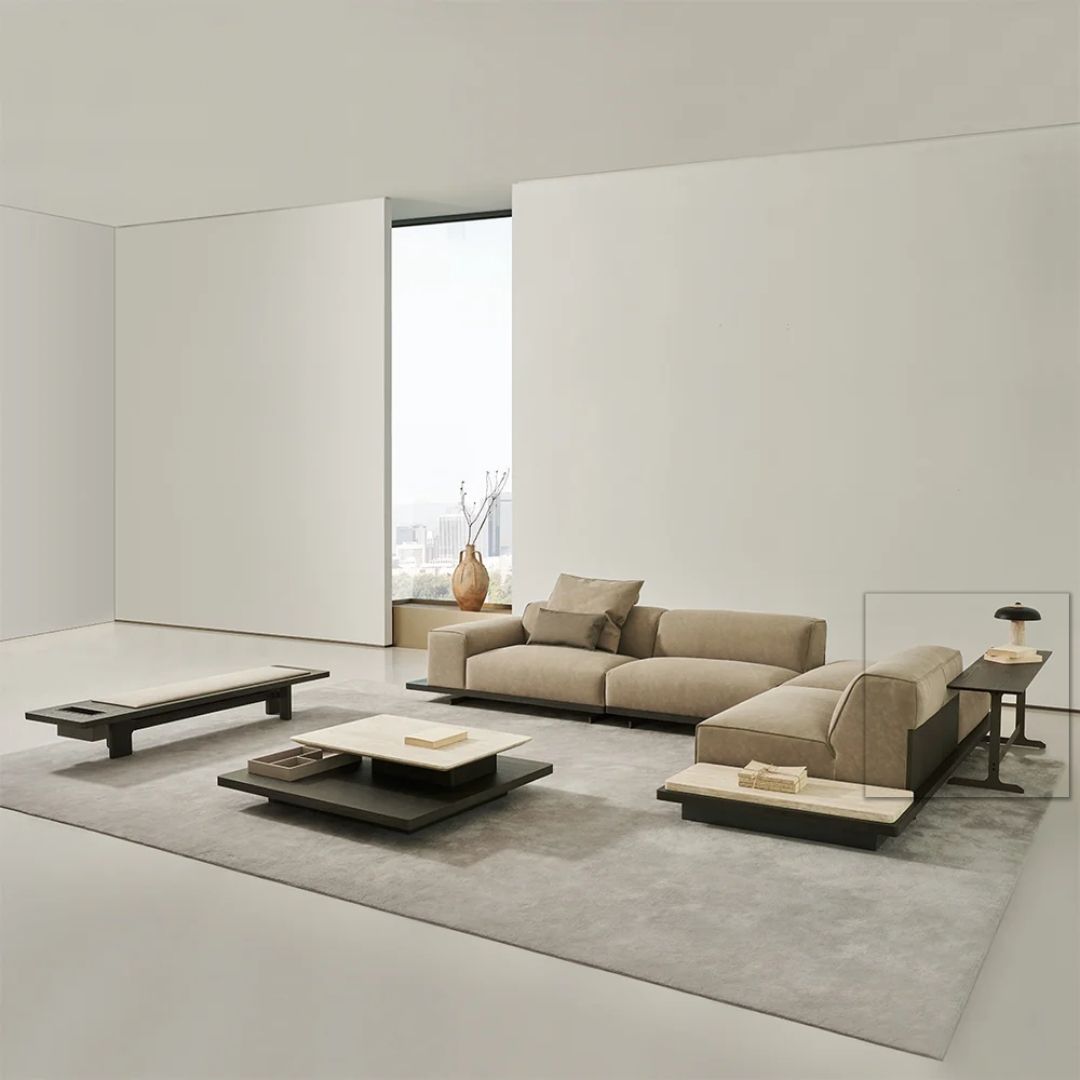BEACON Miya 160cm console table with a sleek modern design, featuring a smooth surface and sturdy construction.