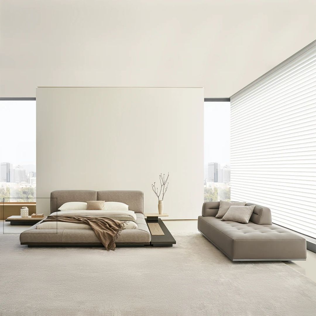 Miya Travertine Side Table - BMBO-BJ80350Y(CUS) - Side Tables - ebarza Furniture UAE | Shop Modern Furniture in Abu Dhabi & Dubai - مفروشات ايبازرا في الامارات | تسوق اثاث عصري وديكورات مميزة في دبي وابوظبي