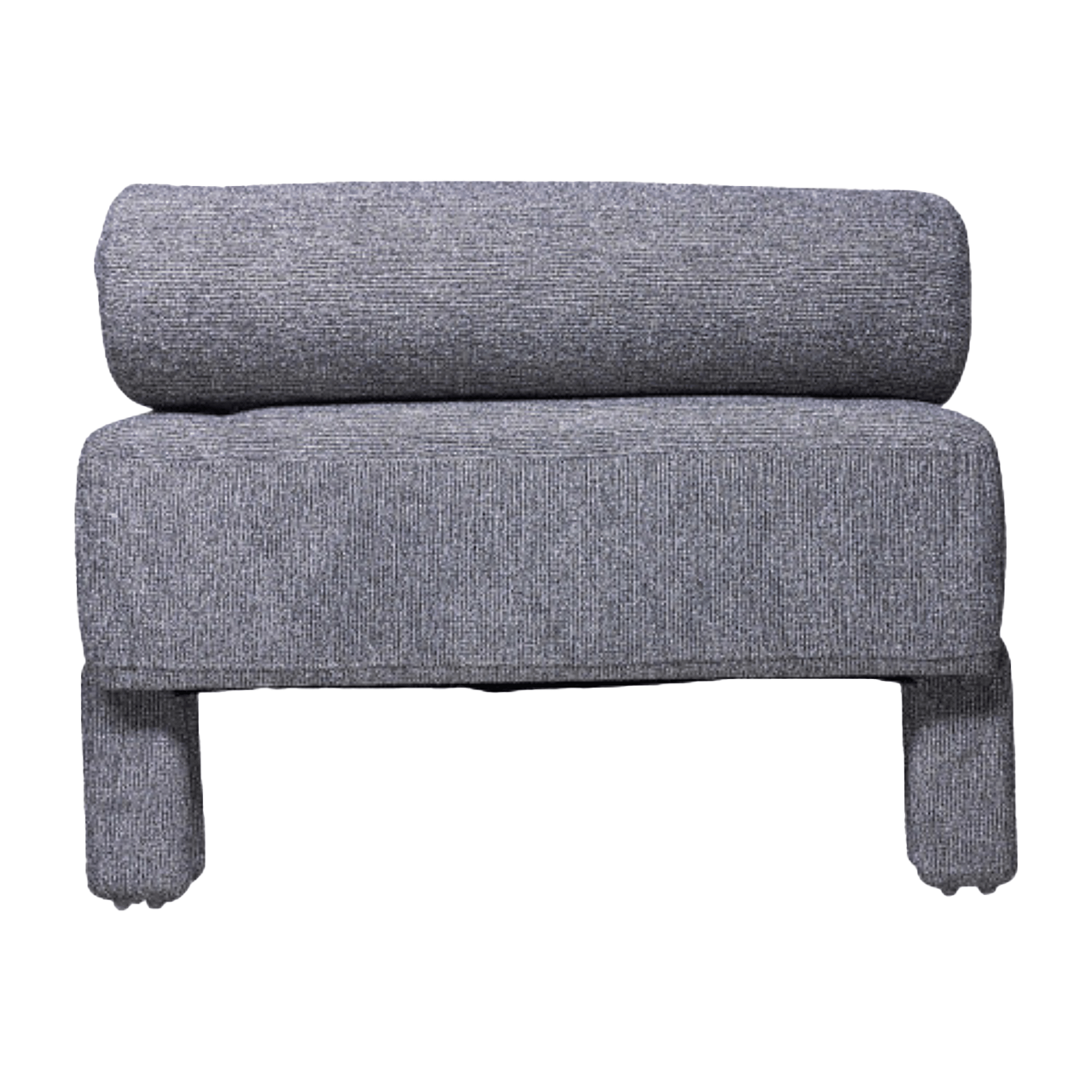Modern Chaise Lounge - Black 17042-01 - Sofas - ebarza Furniture UAE | Shop Modern Furniture in Abu Dhabi & Dubai - مفروشات ايبازرا في الامارات | تسوق اثاث عصري وديكورات مميزة في دبي وابوظبي