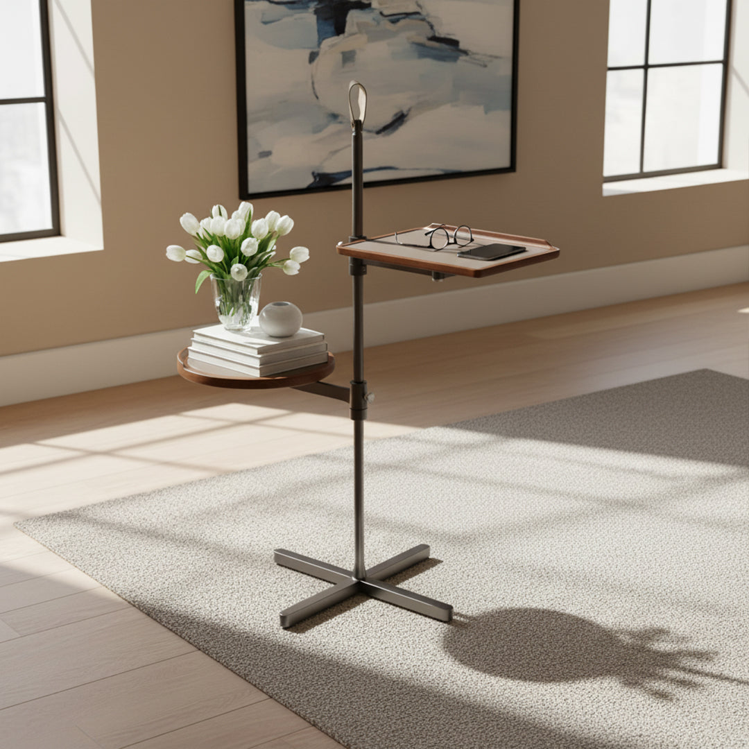 BEACON Modu Side Table JK-D206, compact modern side table with sleek design, ideal for living room or bedroom decor.