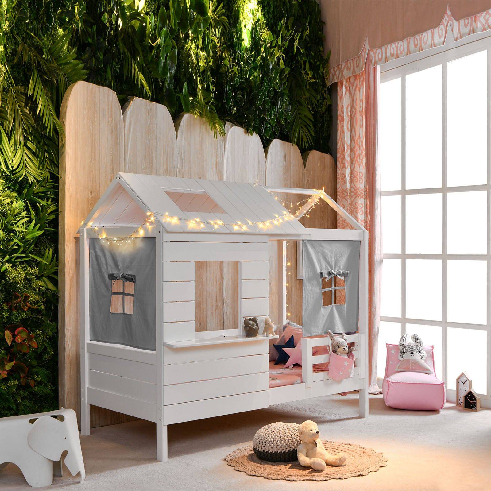 Moka House Kids Bed Hk-C001 -  Kids Beds | سرير أطفال موكا هاوس - ebarza Furniture UAE | Shop Modern Furniture in Abu Dhabi & Dubai - مفروشات ايبازرا في الامارات | تسوق اثاث عصري وديكورات مميزة في دبي وابوظبي