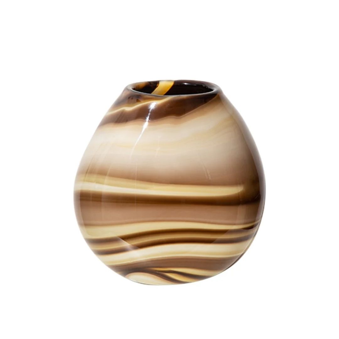 Multicolor Ring Vase-B FB-E23028B - Vases - ebarza Furniture UAE | Shop Modern Furniture in Abu Dhabi & Dubai - مفروشات ايبازرا في الامارات | تسوق اثاث عصري وديكورات مميزة في دبي وابوظبي