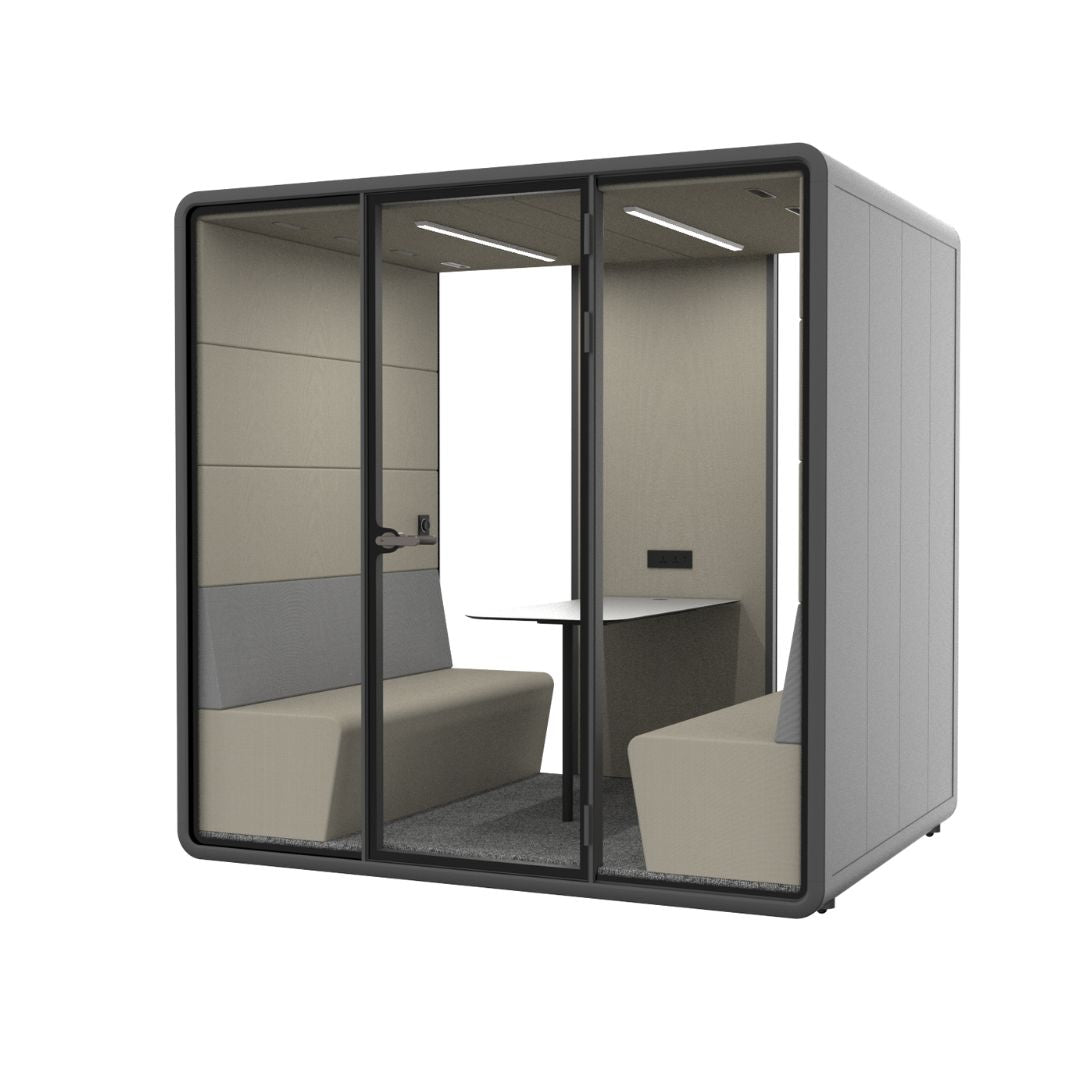 Multifunction Soundproof Office Booth DELUX-Deluxe-XL - Office Desks - ebarza Furniture UAE | Shop Modern Furniture in Abu Dhabi & Dubai - مفروشات ايبازرا في الامارات | تسوق اثاث عصري وديكورات مميزة في دبي وابوظبي