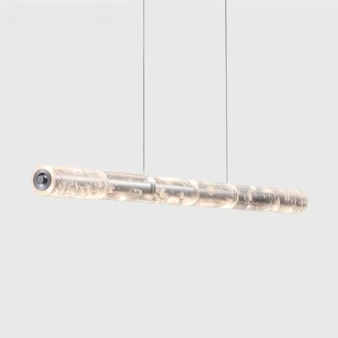 Natural Crystal K9 LED Pendant Lamp by Beacon, elegant pendant lamp with crystal design and LED lighting for modern interiors.