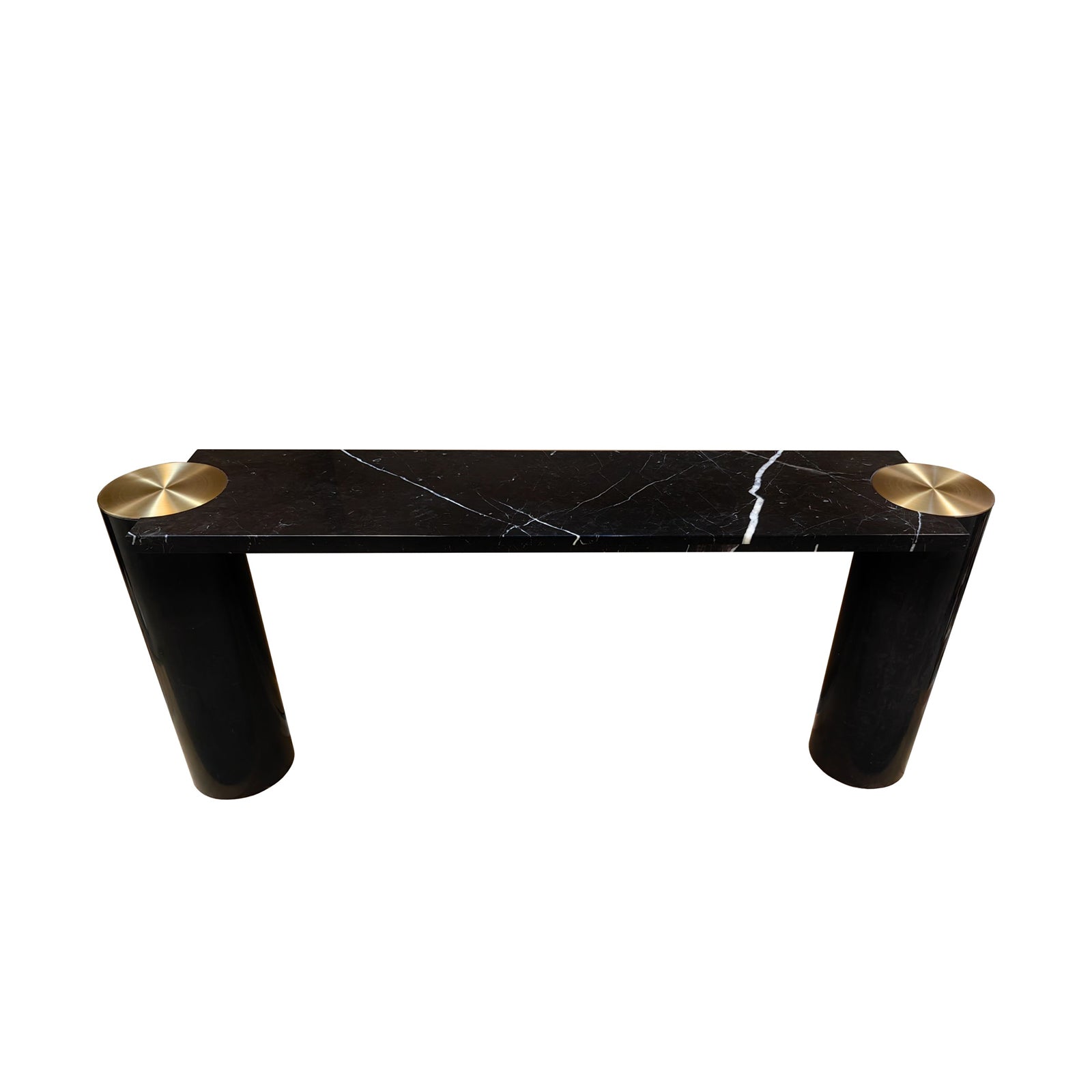 Natural Marble Console 165cm Table Dz463Dt-N - Consoles - ebarza Furniture UAE | Shop Modern Furniture in Abu Dhabi & Dubai - مفروشات ايبازرا في الامارات | تسوق اثاث عصري وديكورات مميزة في دبي وابوظبي