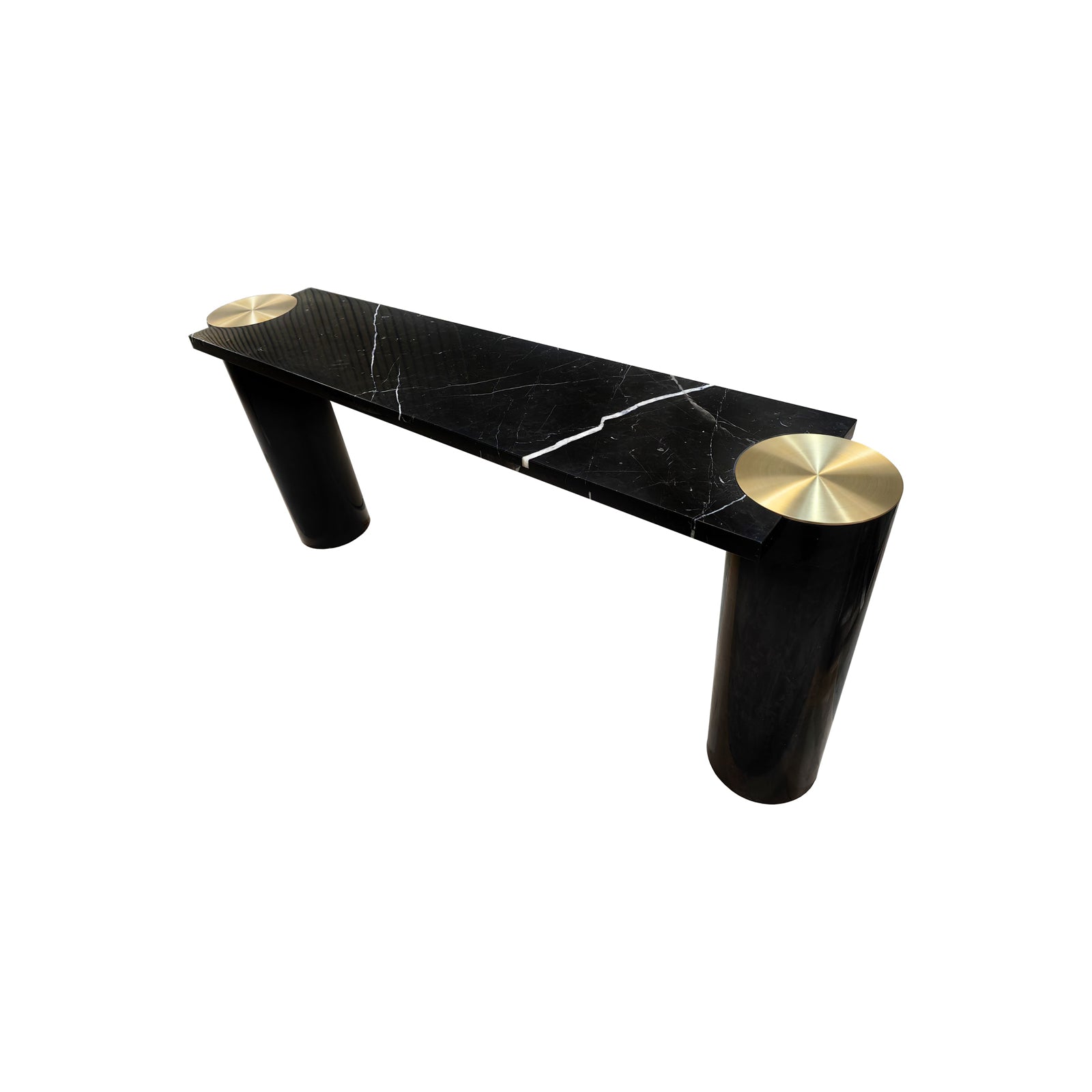 Natural Marble Console 165cm Table Dz463Dt-N - Consoles - ebarza Furniture UAE | Shop Modern Furniture in Abu Dhabi & Dubai - مفروشات ايبازرا في الامارات | تسوق اثاث عصري وديكورات مميزة في دبي وابوظبي