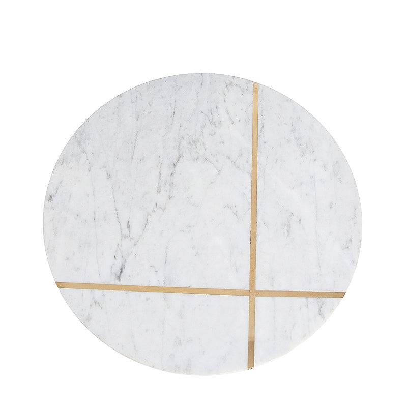 Natural Marble Decorative Tray Fb-T2004A - Trays - ebarza Furniture UAE | Shop Modern Furniture in Abu Dhabi & Dubai - مفروشات ايبازرا في الامارات | تسوق اثاث عصري وديكورات مميزة في دبي وابوظبي