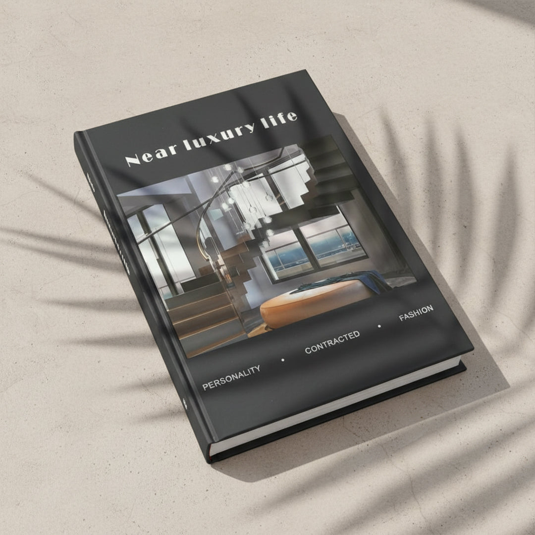 Decorative Near Luxury Life book by BEACON, featuring elegant cover design, part of decorative books and magazines collection.