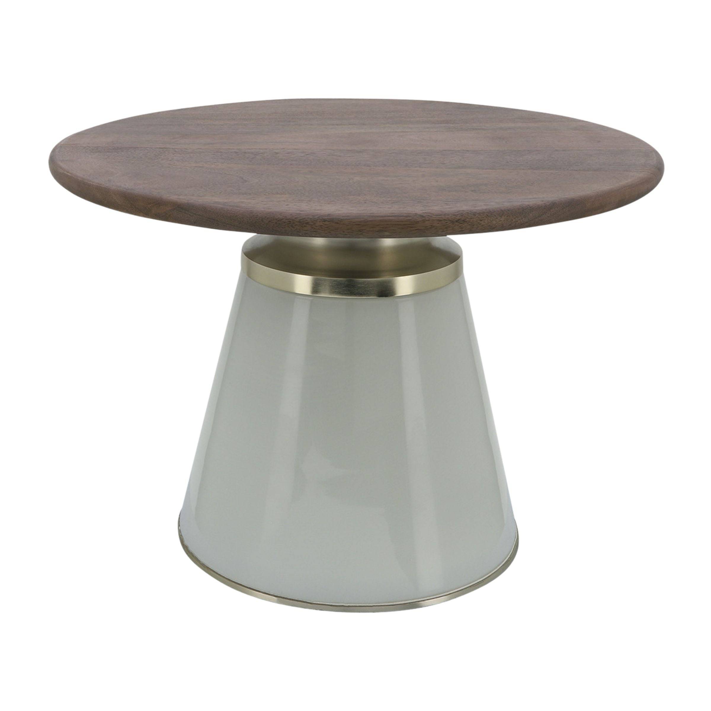 Nebular Coffee Table With Wooden Top 16571-01 - Coffee tables - ebarza Furniture UAE | Shop Modern Furniture in Abu Dhabi & Dubai - مفروشات ايبازرا في الامارات | تسوق اثاث عصري وديكورات مميزة في دبي وابوظبي