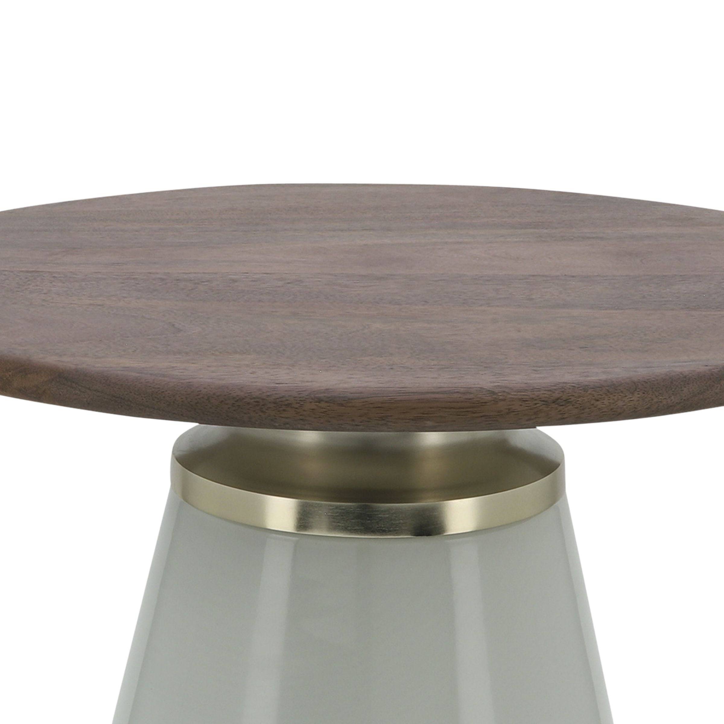 Nebular Coffee Table With Wooden Top 16571-01 - Coffee tables - ebarza Furniture UAE | Shop Modern Furniture in Abu Dhabi & Dubai - مفروشات ايبازرا في الامارات | تسوق اثاث عصري وديكورات مميزة في دبي وابوظبي