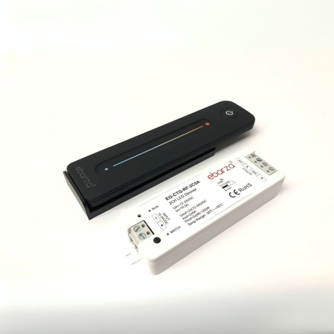 Multicolor LED strip with remote controller from BEACON, featuring vibrant neon lights and adjustable color options.