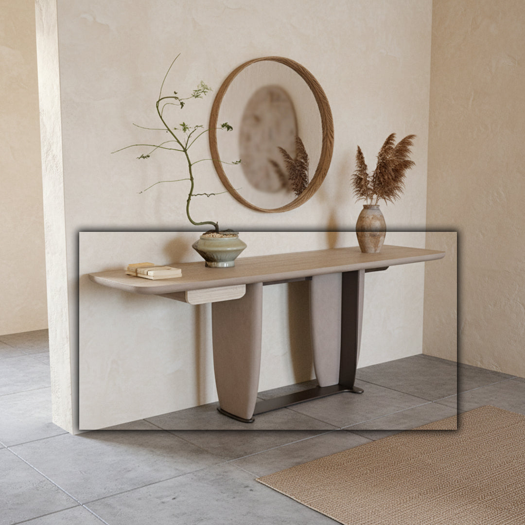 BEACON Nexus Veneer Top Console BMCJ-ZT6030 featuring sleek veneer surface and modern design for stylish home or office use