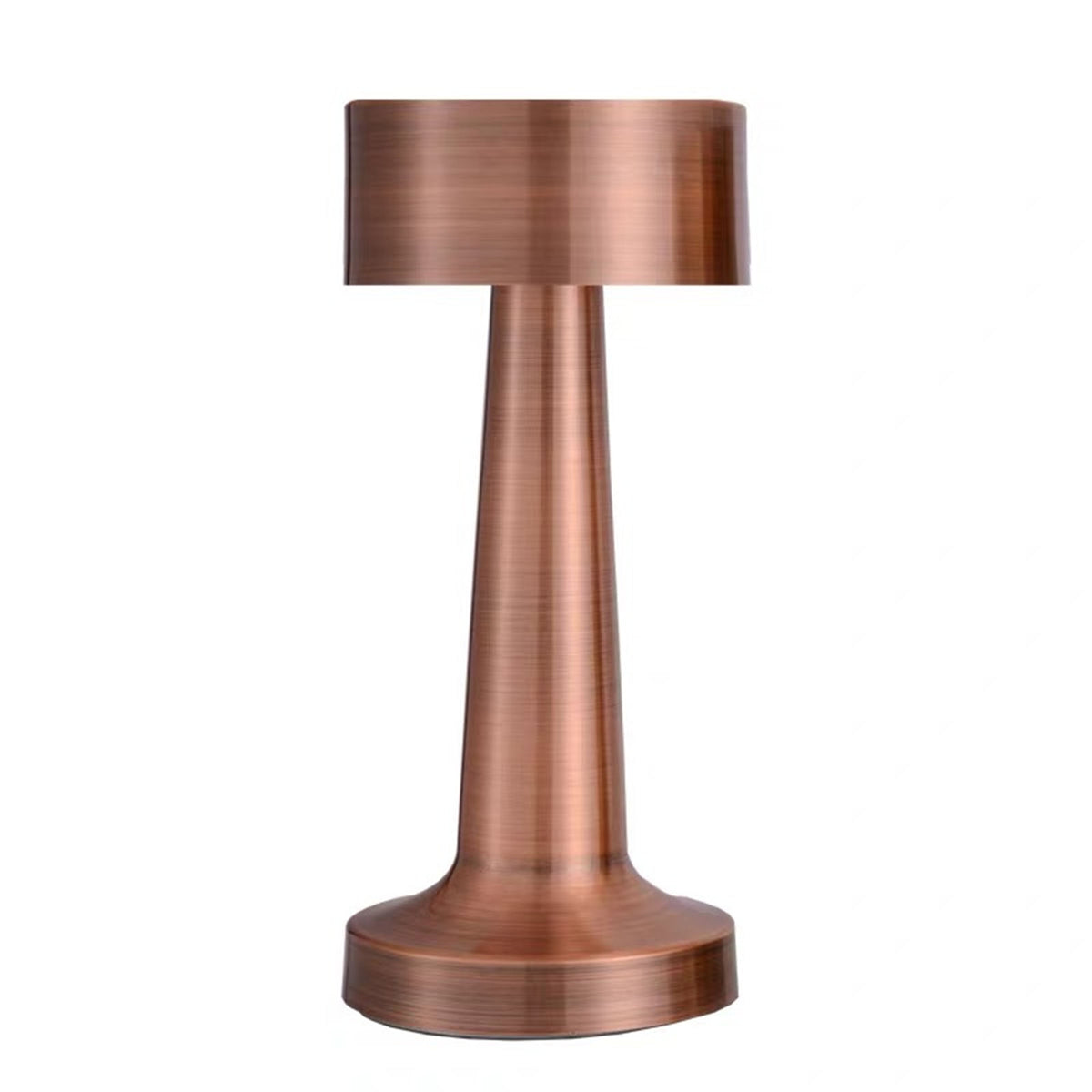 Rose gold night light table lamp by BEACON, stylish desk lamp with soft glow for ambient lighting and modern decor.