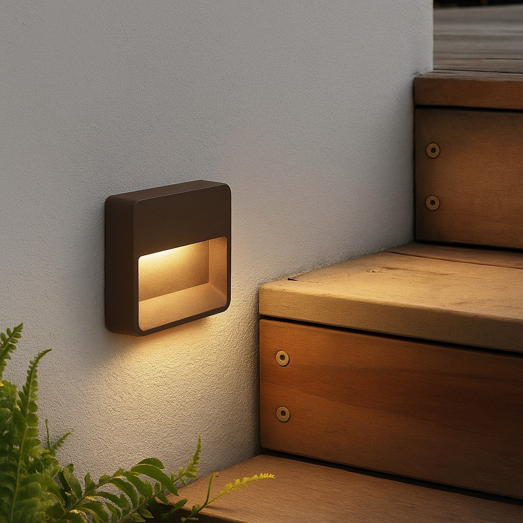 NightEdge Wall Lamp LWB650C Sandy Coffee by Beacon, modern wall-mounted lighting fixture with a warm sandy coffee finish.