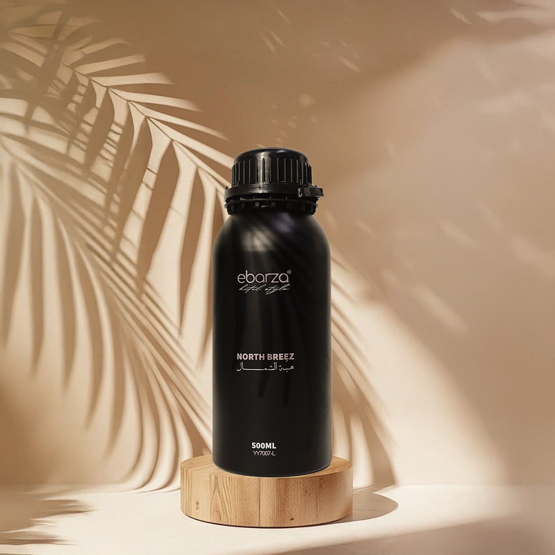North Breez Inn Essential Oil 500ml by Beacon, natural essential oil bottle with label and cap, for aromatherapy and wellness.