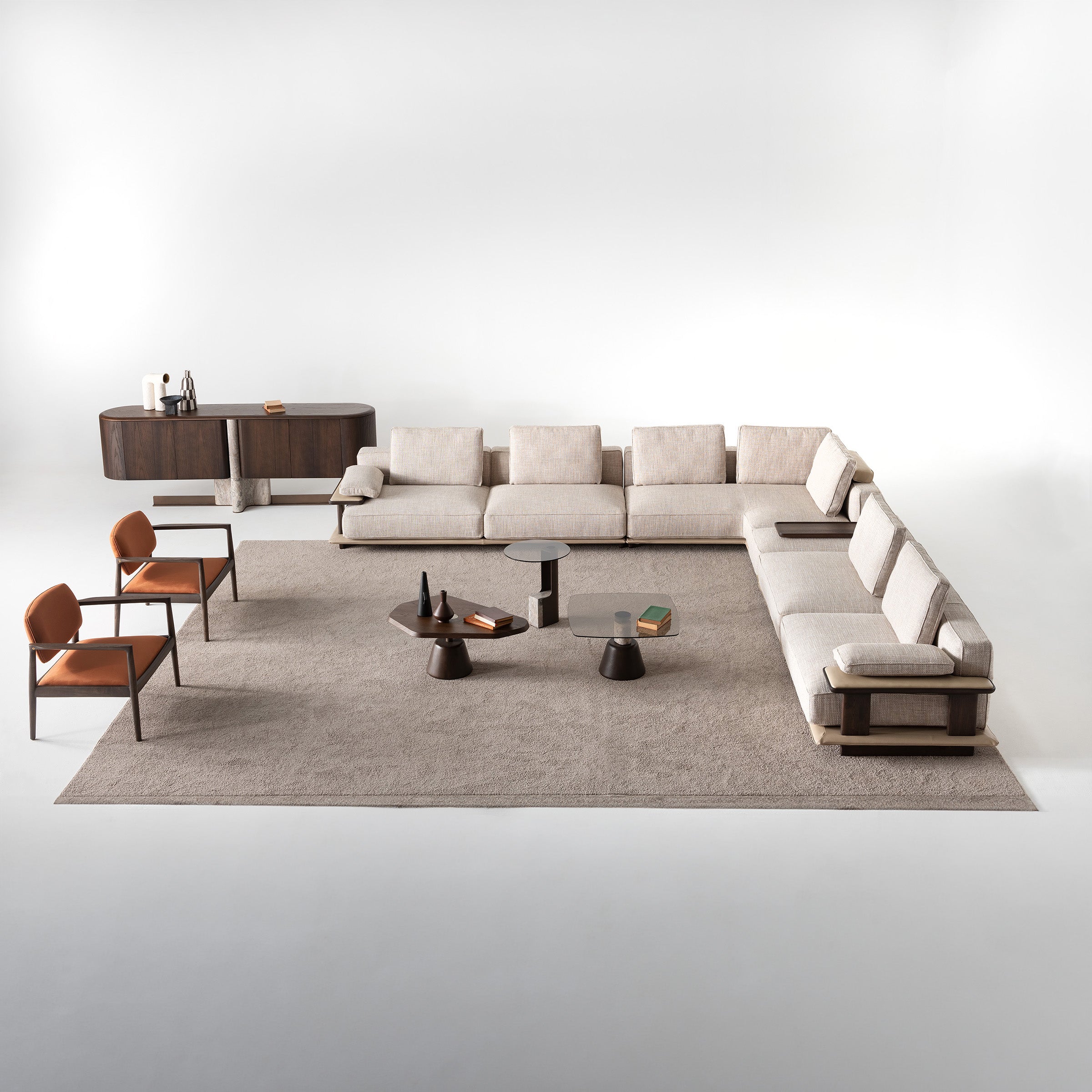 ODEON CONSOLE OD-Console001 - Sideboards - ebarza Furniture UAE | Shop Modern Furniture in Abu Dhabi & Dubai - مفروشات ايبازرا في الامارات | تسوق اثاث عصري وديكورات مميزة في دبي وابوظبي