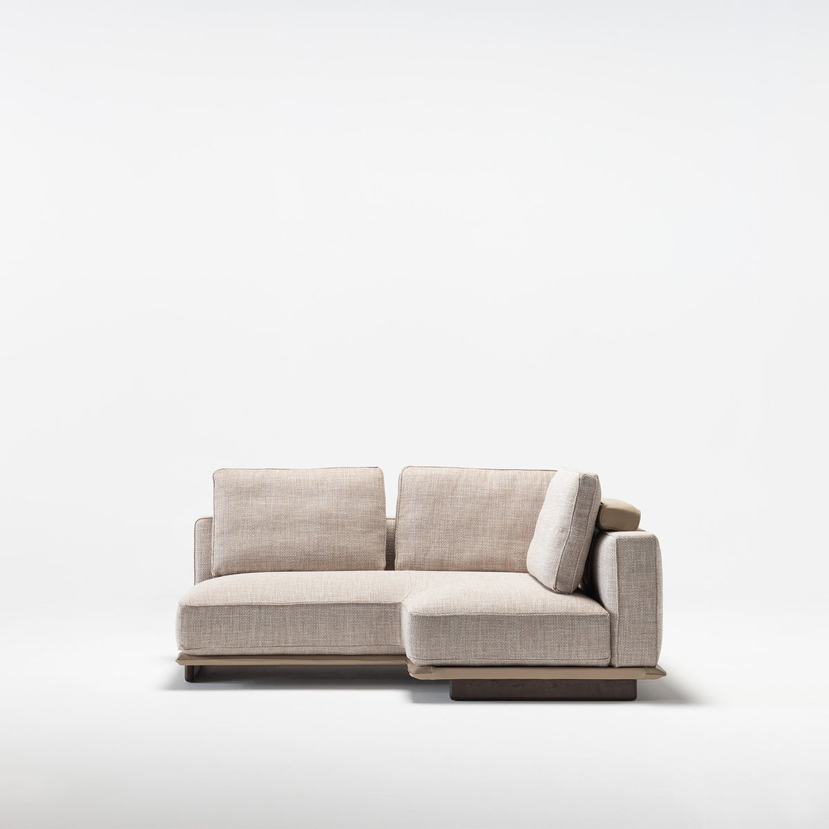 Display image of the HOMAGE KOLTUK ODEON Corner 190cm module for Odeon sofa OD-B-004, showing the fabric-covered corner piece.