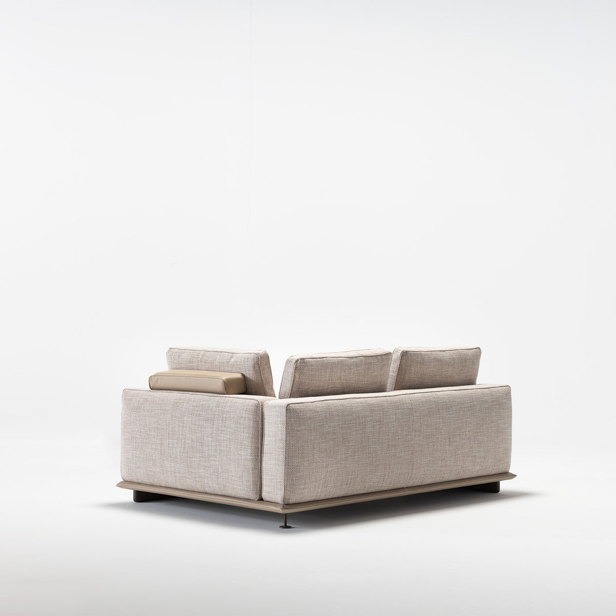 Odeon Corner 190cm module for Odeon sofa by Homage Koltuk, shown as a stylish corner display piece in a modern living room.