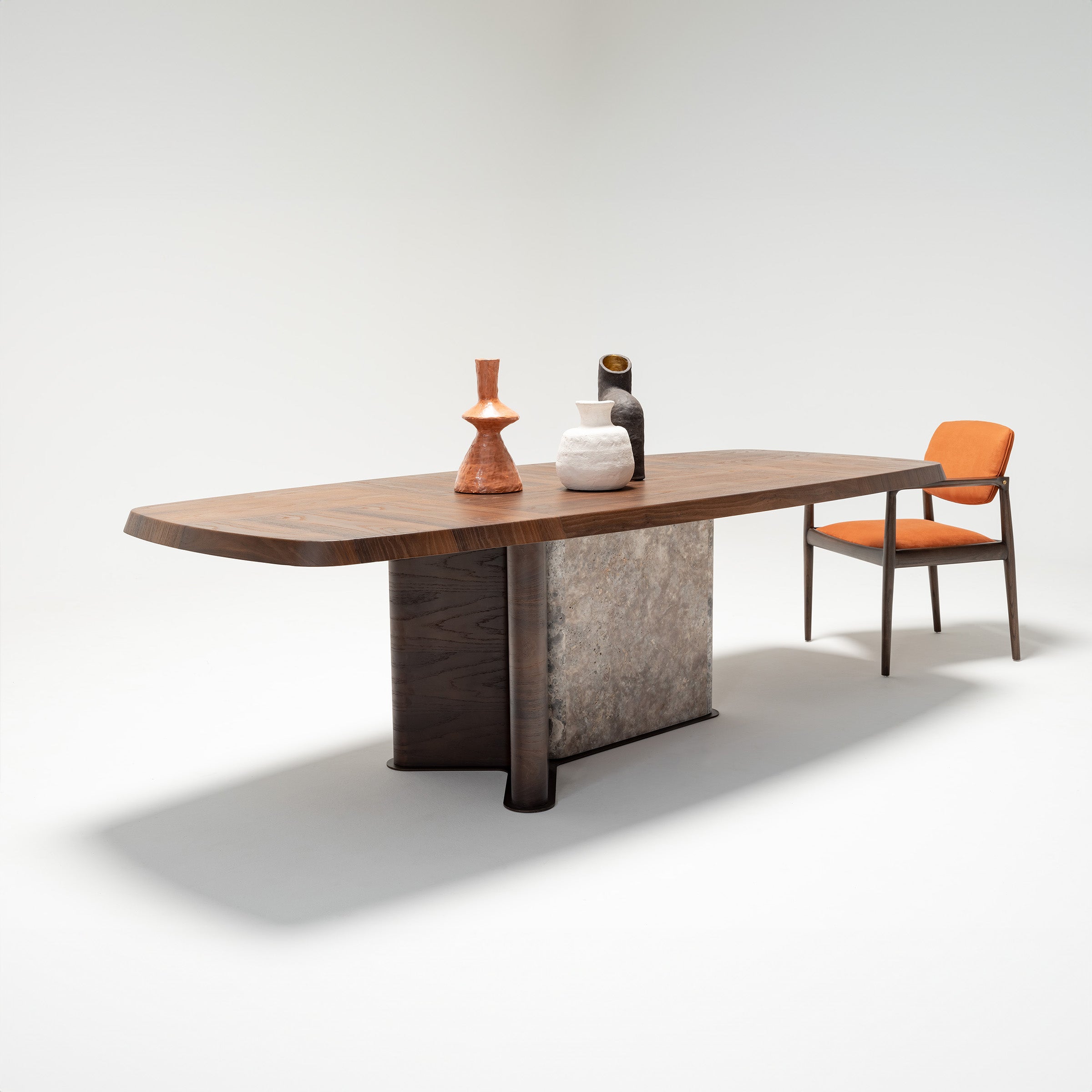 ODEON DINING TABLE 2.78 OD-DT-001 - Dining Tables - ebarza Furniture UAE | Shop Modern Furniture in Abu Dhabi & Dubai - مفروشات ايبازرا في الامارات | تسوق اثاث عصري وديكورات مميزة في دبي وابوظبي