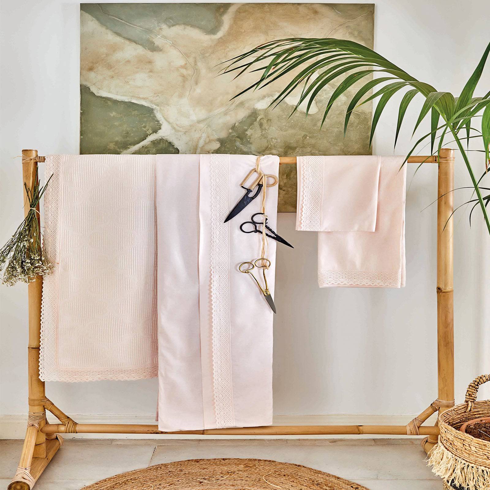 Olivia Purda Bedding Set 200.16.01.0245 - Bedding - ebarza Furniture UAE | Shop Modern Furniture in Abu Dhabi & Dubai - مفروشات ايبازرا في الامارات | تسوق اثاث عصري وديكورات مميزة في دبي وابوظبي