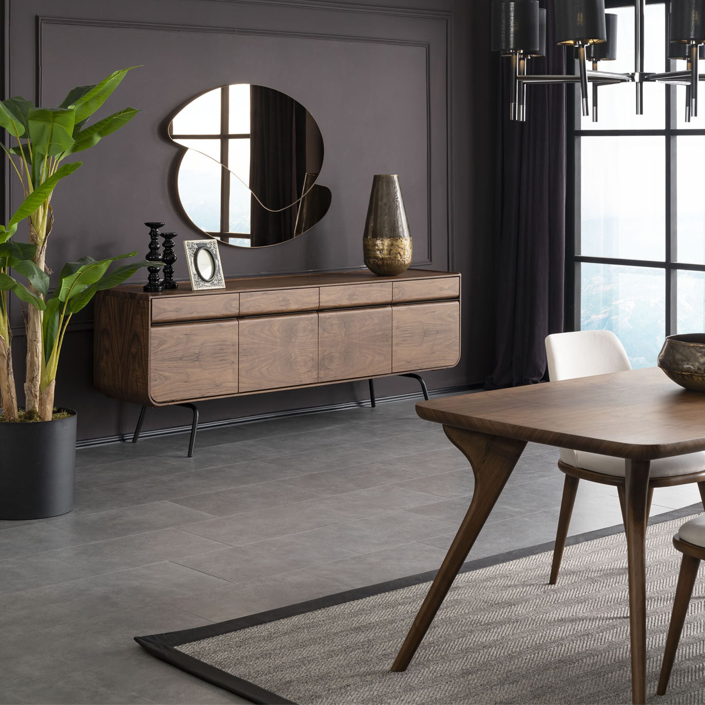 Olympos Mirror SBRN-OLSMRR - Mirrors - ebarza Furniture UAE | Shop Modern Furniture in Abu Dhabi & Dubai - مفروشات ايبازرا في الامارات | تسوق اثاث عصري وديكورات مميزة في دبي وابوظبي