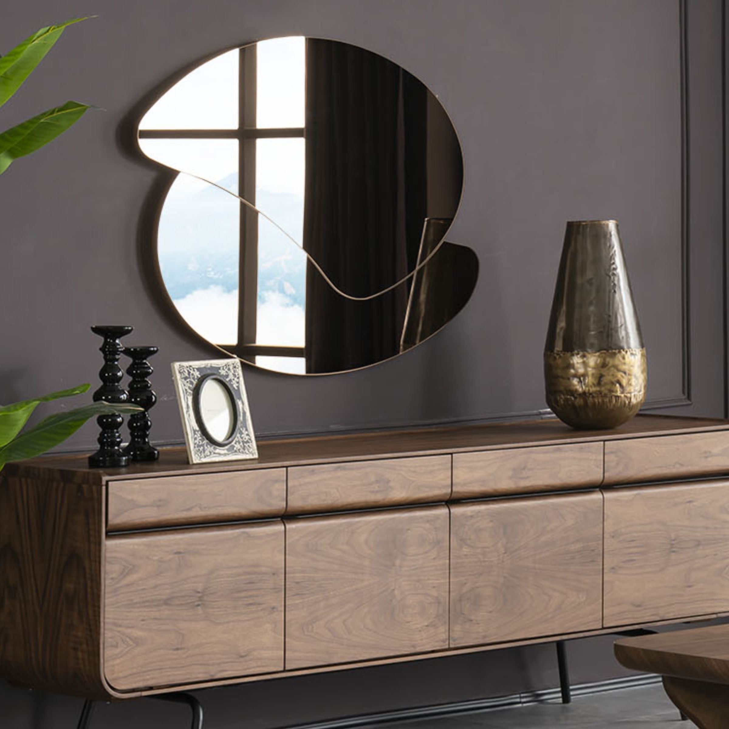 Olympos Mirror SBRN-OLSMRR - Mirrors - ebarza Furniture UAE | Shop Modern Furniture in Abu Dhabi & Dubai - مفروشات ايبازرا في الامارات | تسوق اثاث عصري وديكورات مميزة في دبي وابوظبي