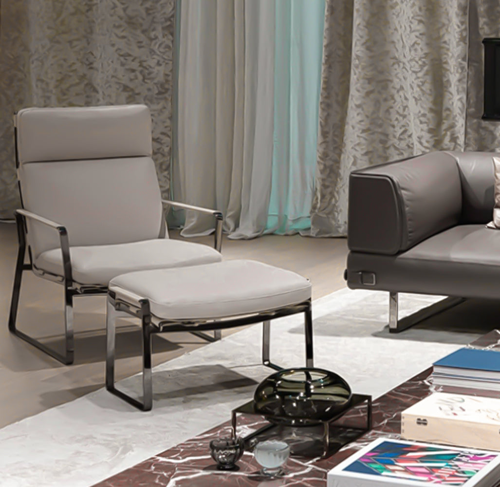 Oran Lounge chair BC637 - Lounge Chairs - ebarza Furniture UAE | Shop Modern Furniture in Abu Dhabi & Dubai - مفروشات ايبازرا في الامارات | تسوق اثاث عصري وديكورات مميزة في دبي وابوظبي