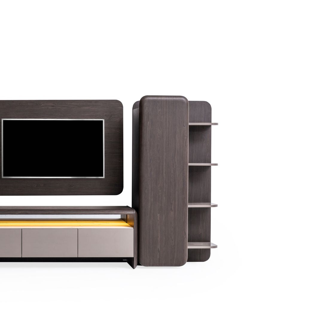 MESSONI Orca right cabinet, part of the MES Cabinet series, showcasing a modern cabinet design with sleek finish.