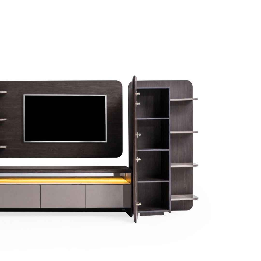 MESSONI Orca Cabinet MES-Right Cabinet002, a sleek modern cabinet with clean lines and a durable finish.