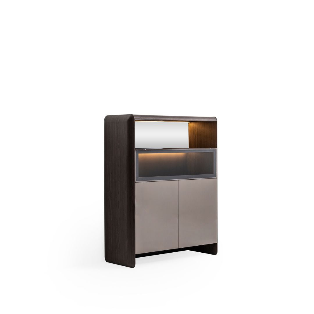 ORCA SHOWCASE CABINET MES-SHOWCASE003 - Cabinets - ebarza Furniture UAE | Shop Modern Furniture in Abu Dhabi & Dubai - مفروشات ايبازرا في الامارات | تسوق اثاث عصري وديكورات مميزة في دبي وابوظبي
