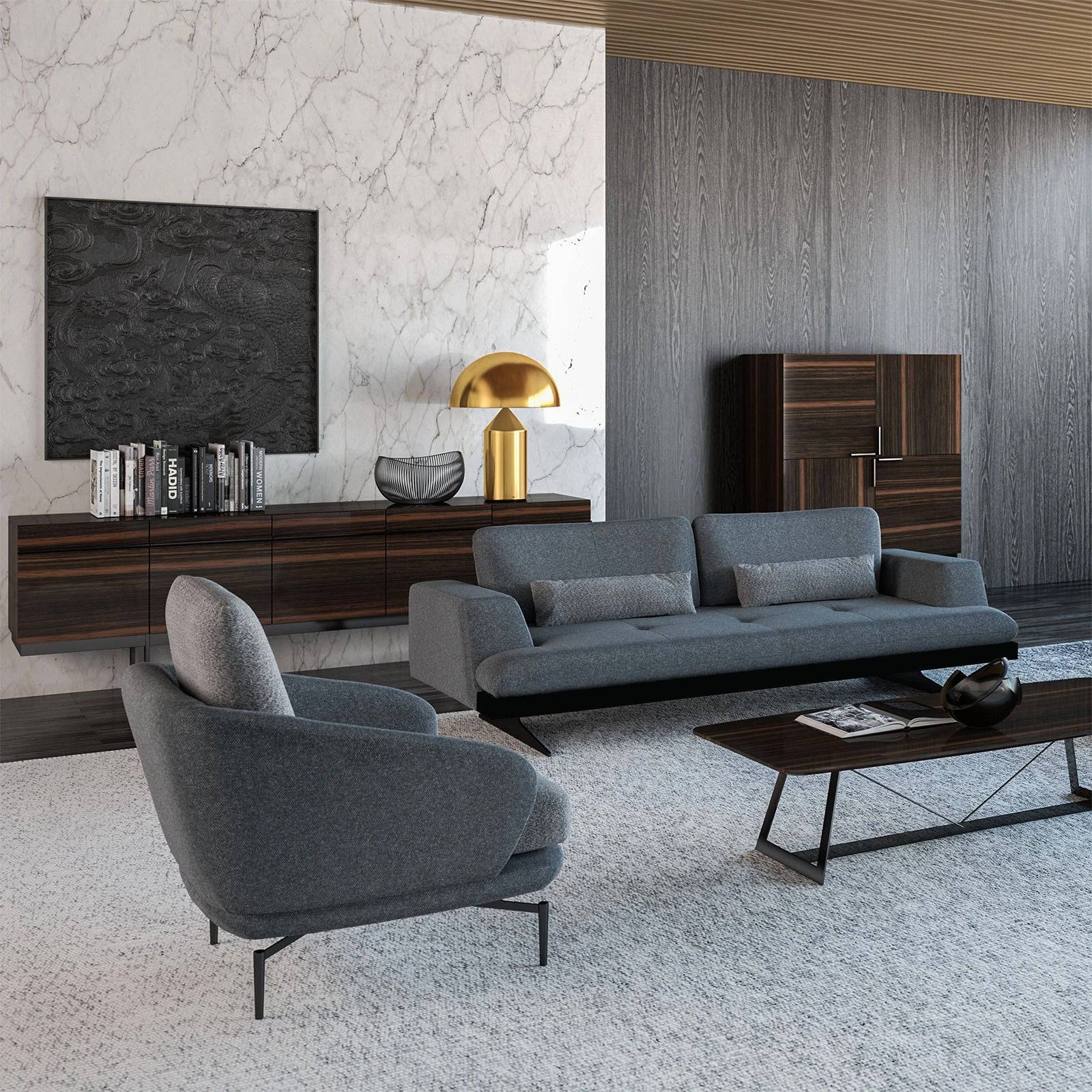 Otello Armchair Otello001-Chair - Armchairs - ebarza Furniture UAE | Shop Modern Furniture in Abu Dhabi & Dubai - مفروشات ايبازرا في الامارات | تسوق اثاث عصري وديكورات مميزة في دبي وابوظبي