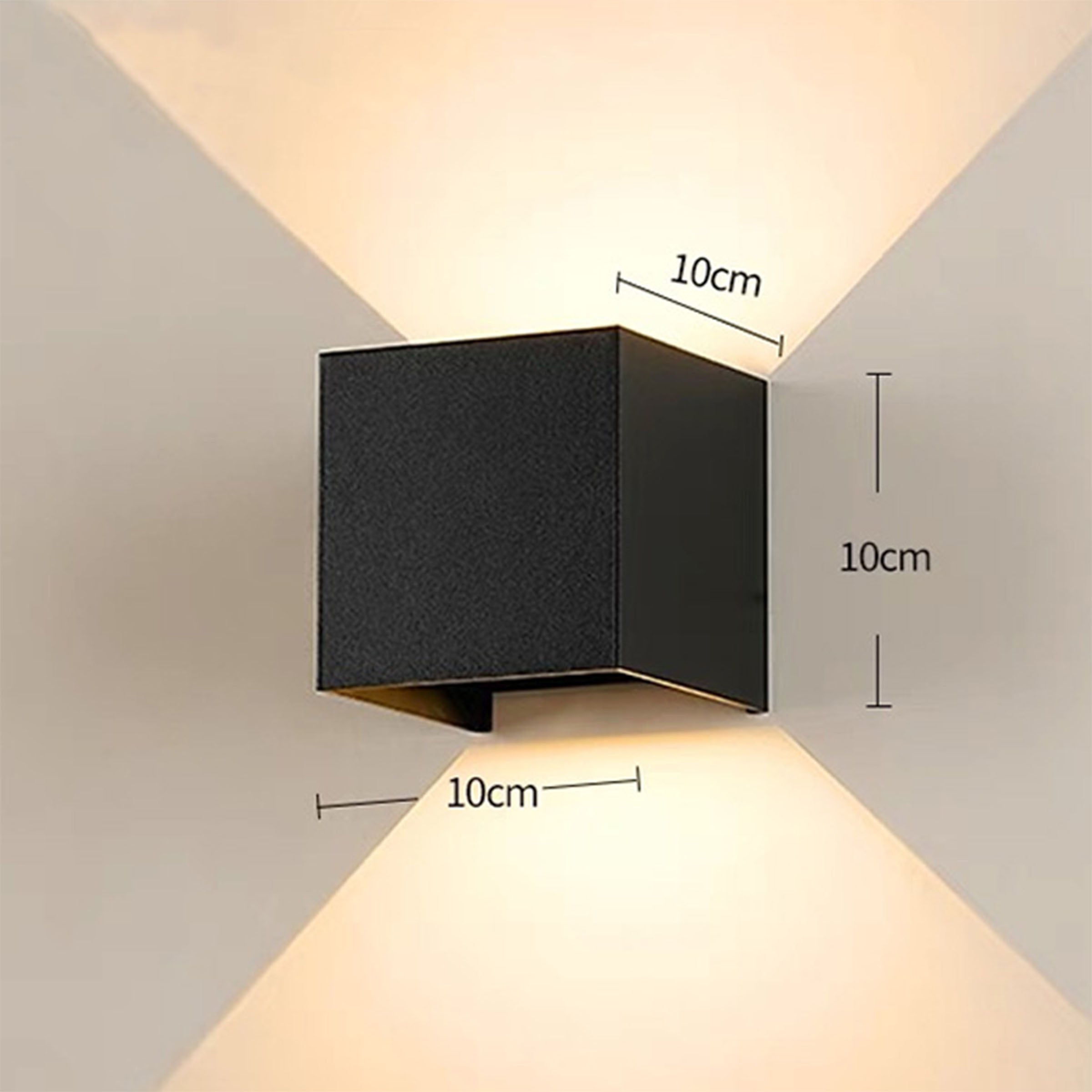 Outdoor LED Wall Light HTD-K2312 - Outdoor lightings - ebarza Furniture UAE | Shop Modern Furniture in Abu Dhabi & Dubai - مفروشات ايبازرا في الامارات | تسوق اثاث عصري وديكورات مميزة في دبي وابوظبي