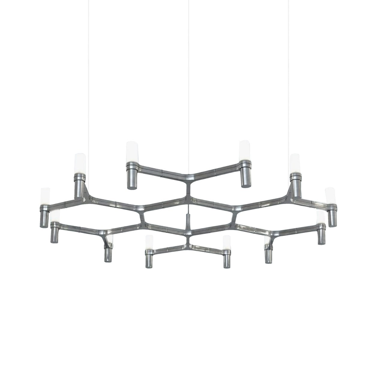 Pendant Lamp CY-DD-1028 Silver - Pendant Lamps - ebarza Furniture UAE | Shop Modern Furniture in Abu Dhabi & Dubai - مفروشات ايبازرا في الامارات | تسوق اثاث عصري وديكورات مميزة في دبي وابوظبي